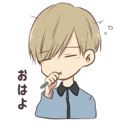 金髪ジト目くん Line スタンプ Line Store 金髪ジト目くん Line スタンプ Line Store