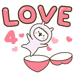 fool alpaca-chan animated(LOVE)