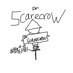 The daily life of the scarecrow