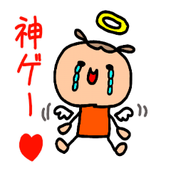Orange chan favorite game sticker