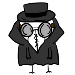 Mr Plague Doctor Line Stickers Line Store
