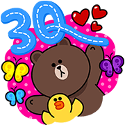 LINE Friends x aillis Stickers