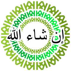 Insya Allah Arabic Daily Muslim Text Line Stickers Line Store