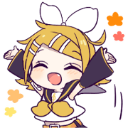 Little sister KAGAMINE RIN sticker