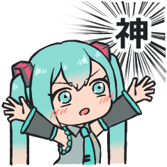 HATSUNE MIKU easy to use at the event