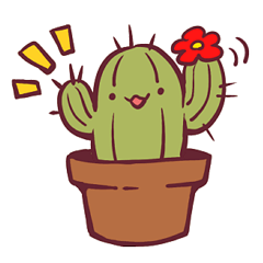 Cheerful cactus