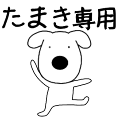 Dog dog Tamaki