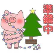 A pig, winter2018