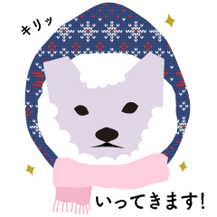 OINU-SAN in Winter -The Doggie-