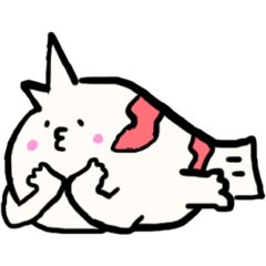 relaxed frog fish - japanese