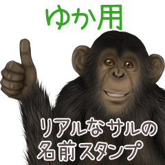 Yuka Monkey's real name Sticker