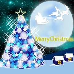 Merry Christmas Move Line Stickers Line Store