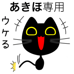 【あきほ】専用の黒猫です