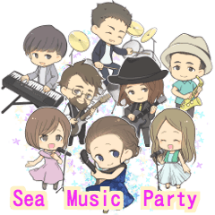 Go! Sea Music Party!Let's all enjoy
