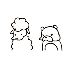 The Sheepbear Sticker