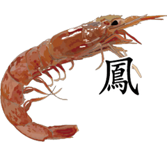 Shrimp Sticker 045