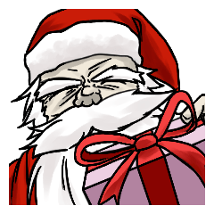 The old man's Santa Claus