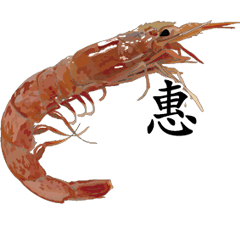 Shrimp Sticker 058