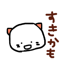 expressionless and straightforward cat
