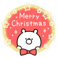 キラキラ光る!ガーリーくまさん*クリスマス