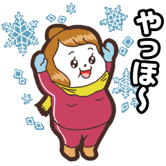 Girls Sumo Wrestler -Winter