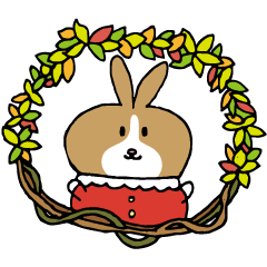Rice rabbit squeak Christmas