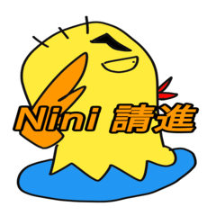 Last name map - Nini