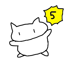 super slow cat sticker vol.5