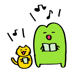 Mr.Frog and Meow 3 (Kaeru-kun and Neko)