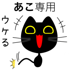 【あこ】専用の黒猫です