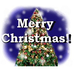 クリスマスに花を Line スタンプ Line Store