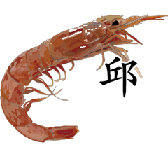 Shrimp Sticker 155