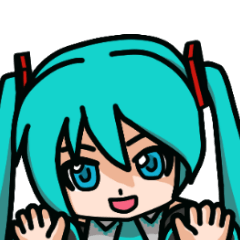 Arisu Formula Mikudayo- (hatsune Miku) – Line Stickers 