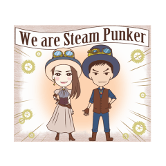 Two steampunk
