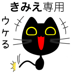 【きみえ】専用の黒猫です
