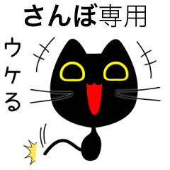 【さんぼ】専用の黒猫です