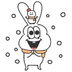太っちょうさぎ 冬のゆるい言葉 Line スタンプ Line Store 太っちょうさぎ 冬のゆるい言葉 Line スタンプ Line Store
