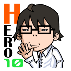 【第２弾】HERO10 @デカ文字スタンプ