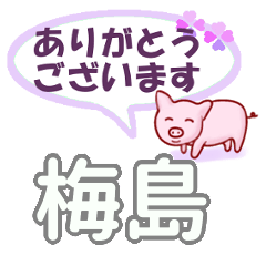 Umejima's.Conversation Sticker.