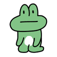Easy-to-draw frog