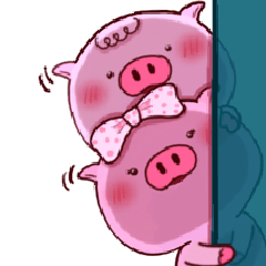 MooWan & MooYor Pink Pigs