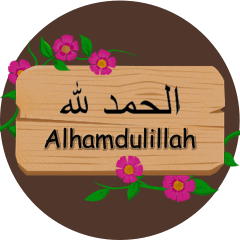 Frame Sticker : Muslim Chat