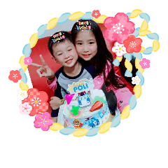 快樂的一家人（柔&宇）