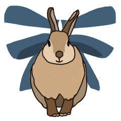 Rabbit Chako sticker