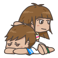 Brown hair brother&sister diary