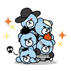 Krunk Big Bang Animated Stickers Line Stickers Line Store