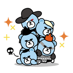 動く Krunk Bigbang Line スタンプ Line Store