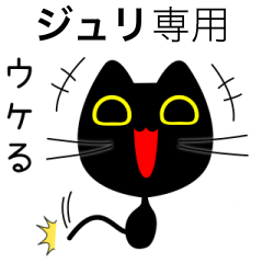 【ジュリ】専用の黒猫です