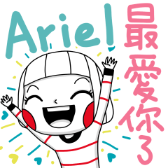 Ariel's sticker