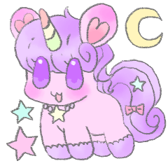 Unicorn sticker for everyday use.